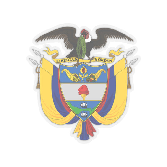 Coat of arms of Colombia 2 - STICKER Vinyl Kiss-Cut Decal