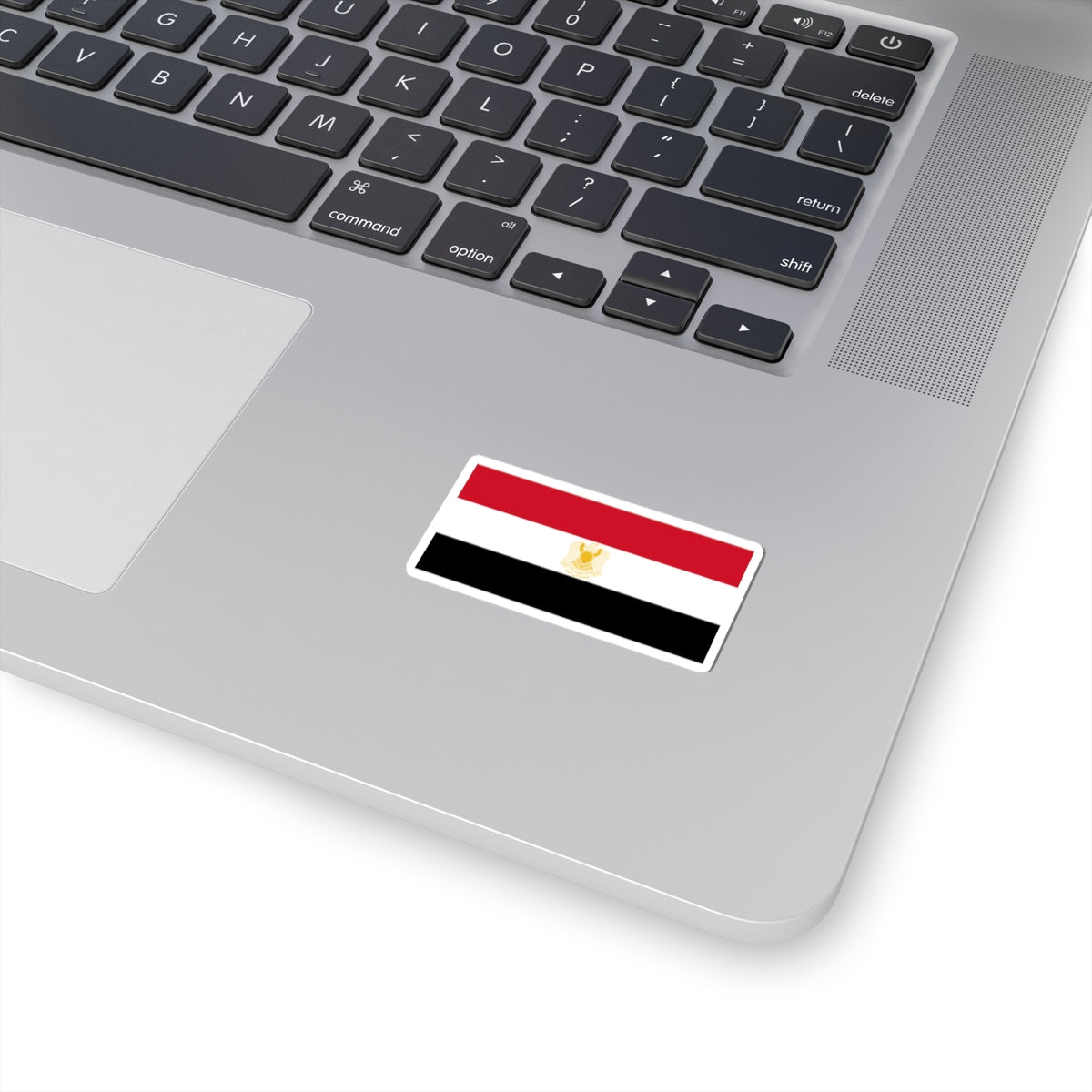 Flag of Libya 1972-1977 1-2 (Libya) STICKER Vinyl Kiss-Cut Decal