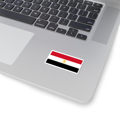 Flag of Libya 1972-1977 1-2 (Libya) STICKER Vinyl Kiss-Cut Decal
