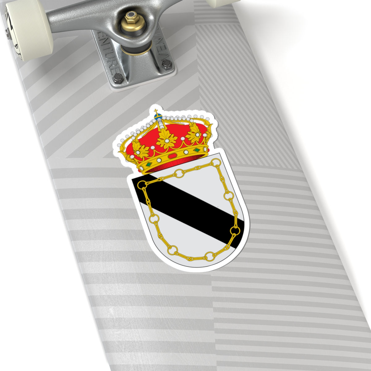 Escudo de Baides (Spain) (Coat of Arms) STICKER Vinyl Kiss-Cut Decal