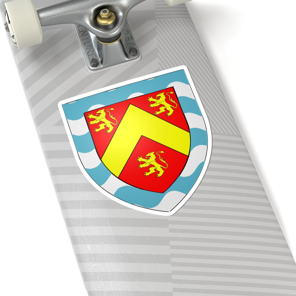 Anglesey County Council (United Kingdom) (Coat of Arms) STICKER Vinyl Kiss-Cut Decal