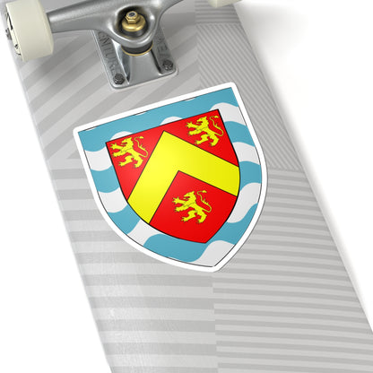 Anglesey County Council (United Kingdom) (Coat of Arms) STICKER Vinyl Kiss-Cut Decal