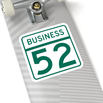 MD Route 52 Business (Maryland) (Road Sign) STICKER Vinyl Kiss-Cut Decal