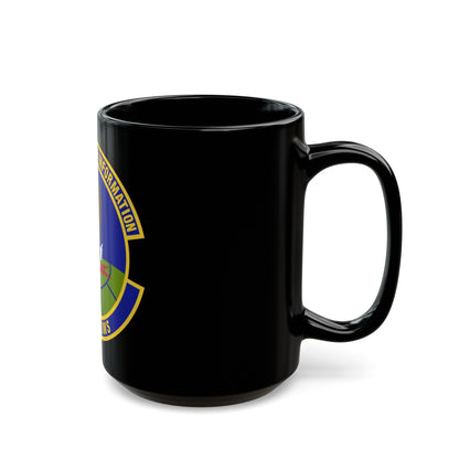 603d Air Communications Squadron (U.S. Air Force) Black Coffee Mug-The Sticker Space