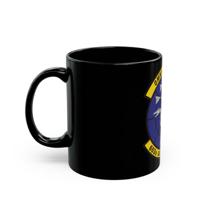 603d Air Control Squadron (U.S. Air Force) Black Coffee Mug-The Sticker Space