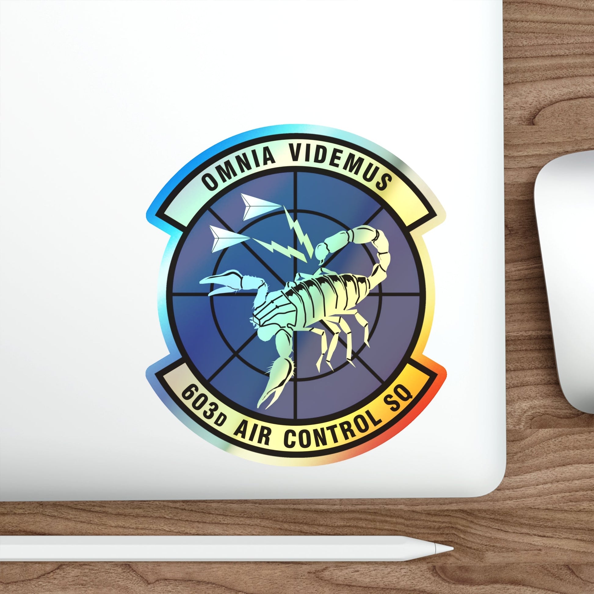 603d Air Control Squadron (U.S. Air Force) Holographic STICKER Die-Cut Vinyl Decal-The Sticker Space