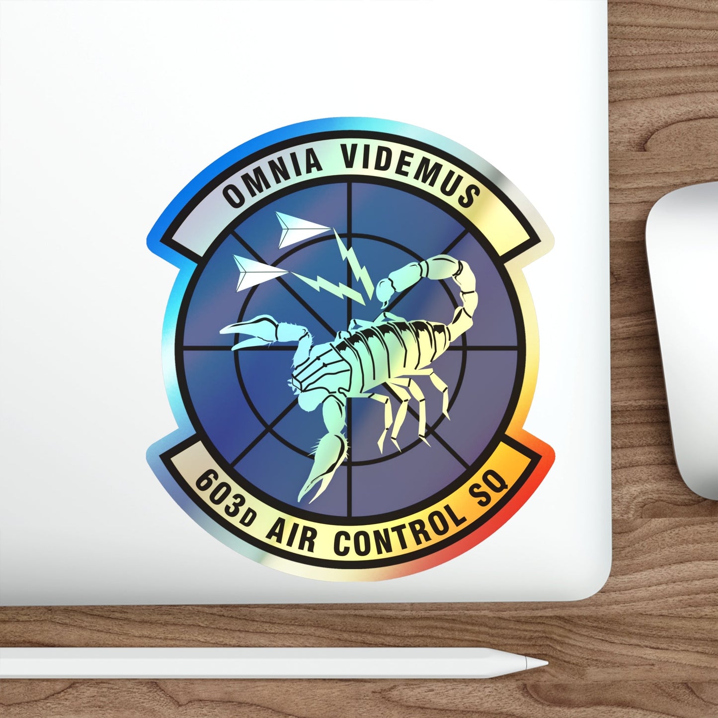 603d Air Control Squadron (U.S. Air Force) Holographic STICKER Die-Cut Vinyl Decal-The Sticker Space