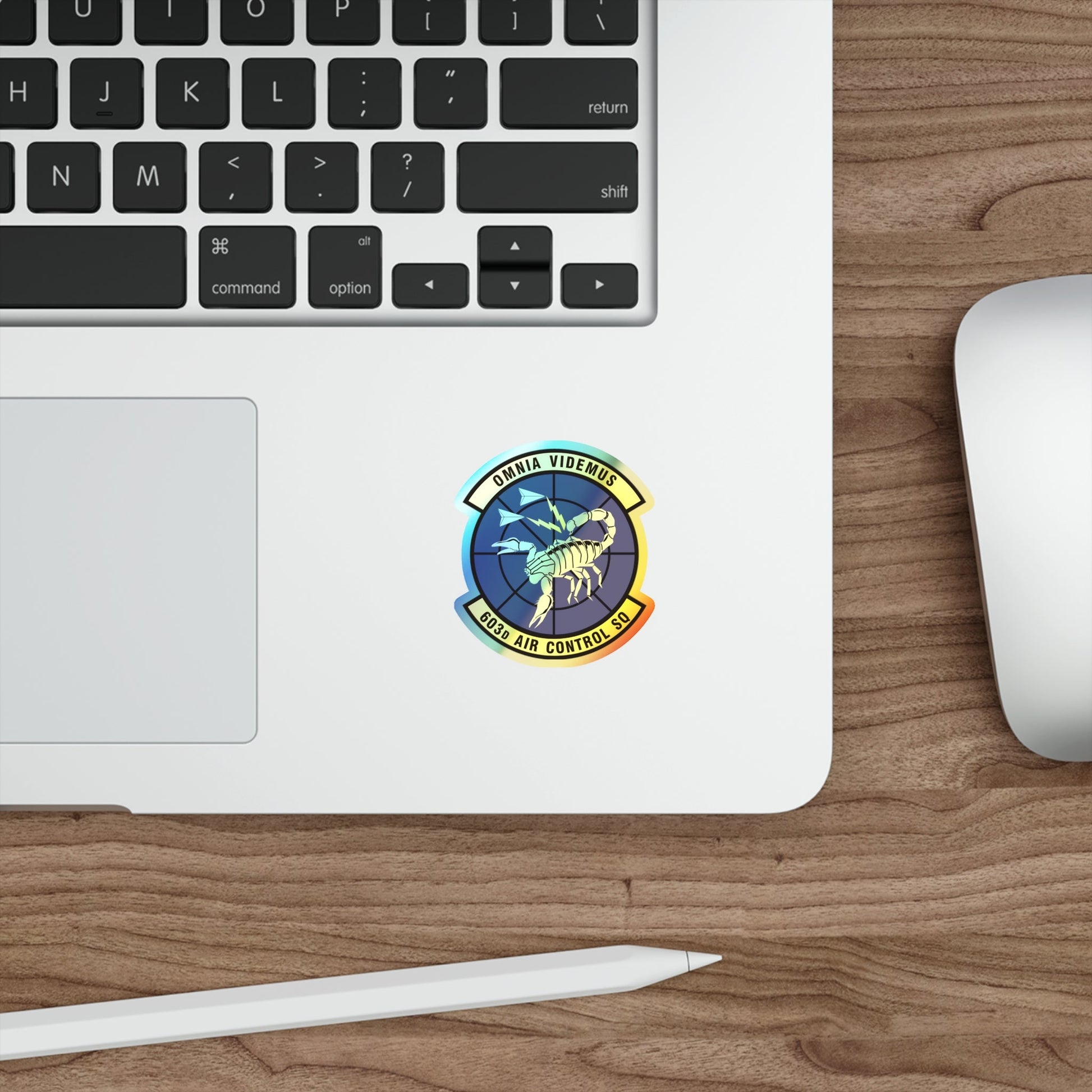 603d Air Control Squadron (U.S. Air Force) Holographic STICKER Die-Cut Vinyl Decal-The Sticker Space