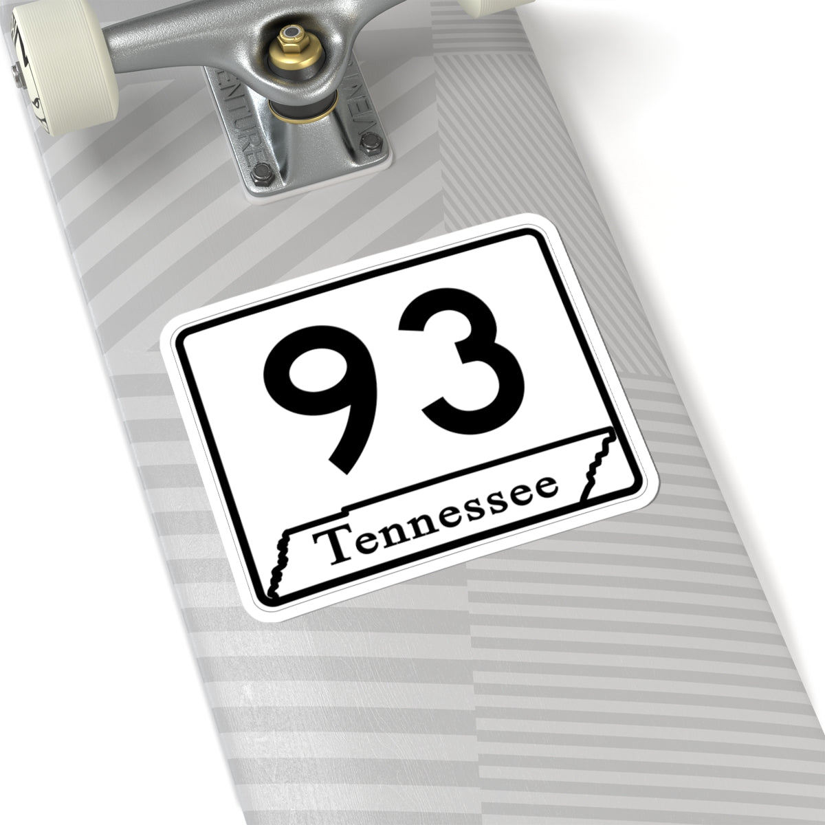 Tennessee 93 (Tennessee) (Road Sign) STICKER Vinyl Kiss-Cut Decal