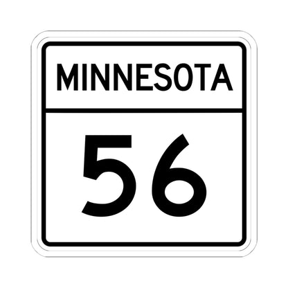 MN-56 1948 (Minnesota) (Road Sign) STICKER Vinyl Kiss-Cut Decal
