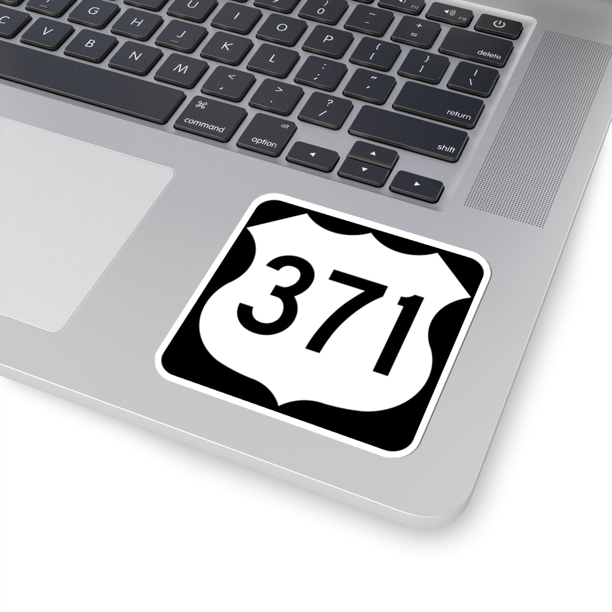 US 371 MN 1961 (Minnesota) (Road Sign) STICKER Vinyl Kiss-Cut Decal
