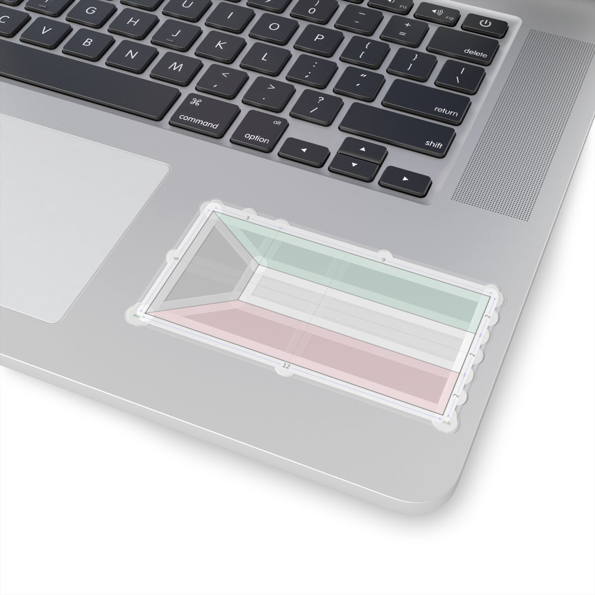 Flag of Kuwait construction sheet (Kuwait) STICKER Vinyl Kiss-Cut Decal