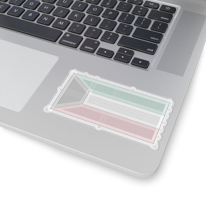 Flag of Kuwait construction sheet (Kuwait) STICKER Vinyl Kiss-Cut Decal