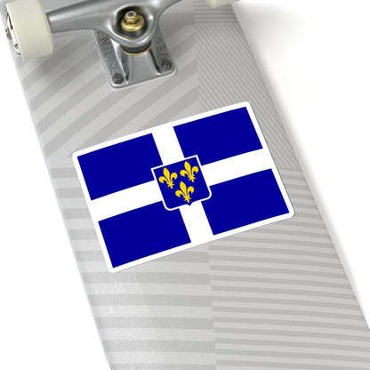Merchant Flag of France Pre-1790 (France) STICKER Vinyl Kiss-Cut Decal