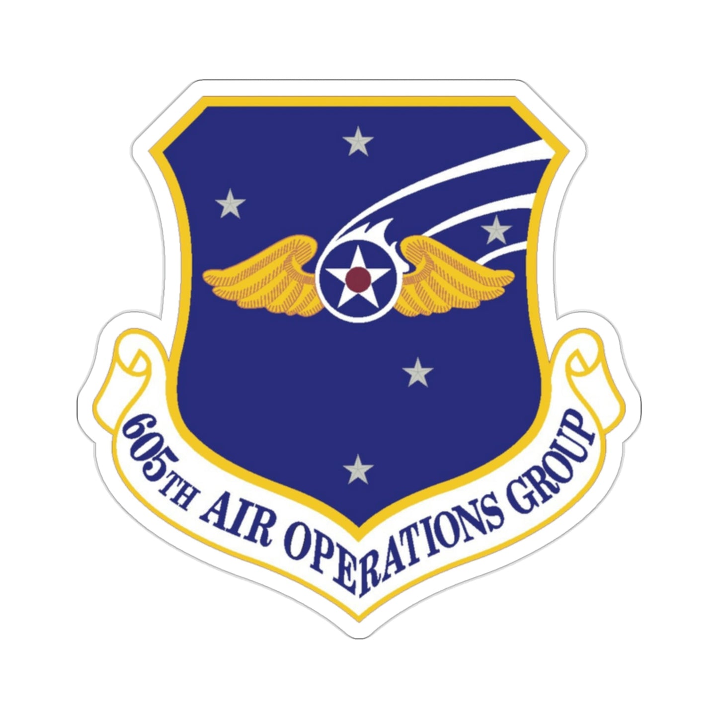 605th Air Operations Group (U.S. Air Force) STICKER Vinyl Die-Cut Decal-2 Inch-The Sticker Space