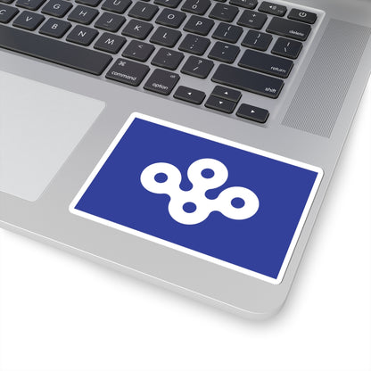 Flag of Osaka Prefecture (Japan) STICKER Vinyl Kiss-Cut Decal
