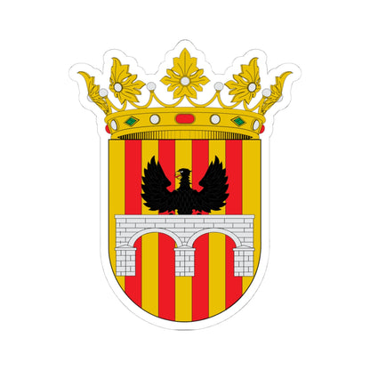 Escudo de Ariza (Spain) (Coat of Arms) STICKER Vinyl Kiss-Cut Decal