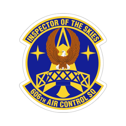 606th Air Control Squadron (U.S. Air Force) STICKER Vinyl Die-Cut Decal-3 Inch-The Sticker Space