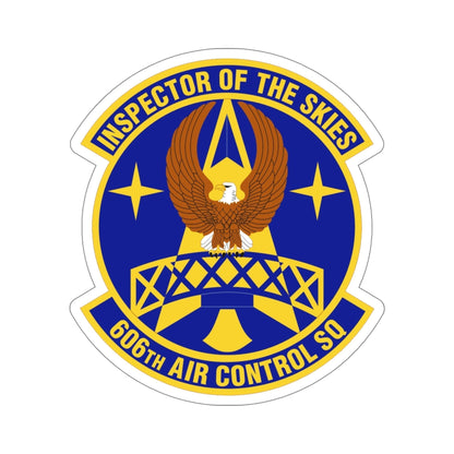 606th Air Control Squadron (U.S. Air Force) STICKER Vinyl Die-Cut Decal-5 Inch-The Sticker Space