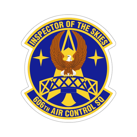 606th Air Control Squadron (U.S. Air Force) STICKER Vinyl Die-Cut Decal-6 Inch-The Sticker Space