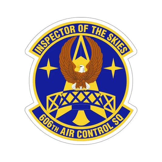 606th Air Control Squadron (U.S. Air Force) STICKER Vinyl Die-Cut Decal 6 Inch - The Sticker Space