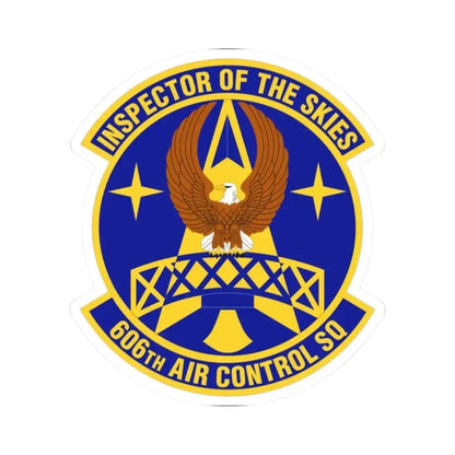 606th Air Control Squadron (U.S. Air Force) STICKER Vinyl Kiss-Cut Decal - The Sticker Space