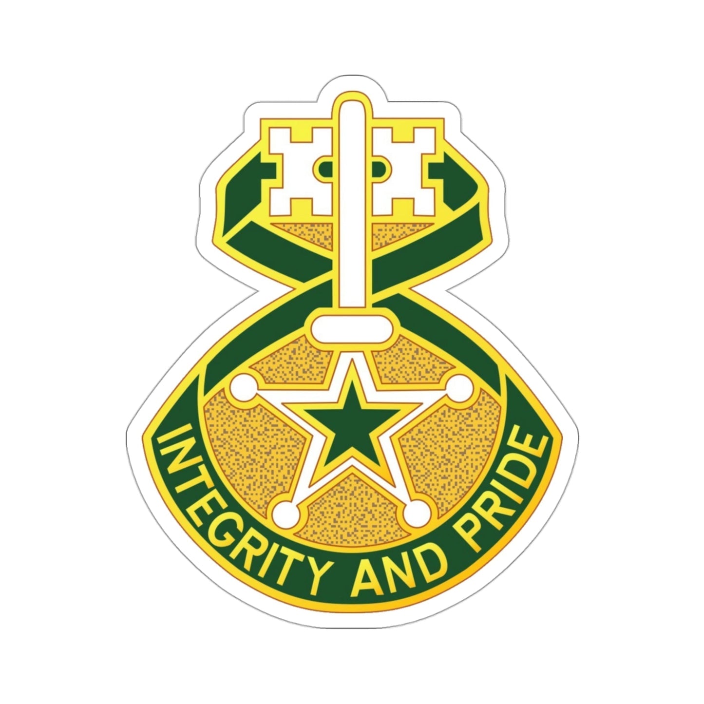 607 Military Police Battalion (U.S. Army) STICKER Vinyl Die-Cut Decal-3 Inch-The Sticker Space