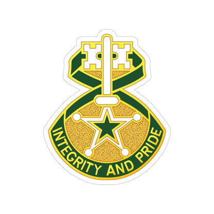 607 Military Police Battalion (U.S. Army) Transparent STICKER Die-Cut Vinyl Decal-5 Inch-The Sticker Space