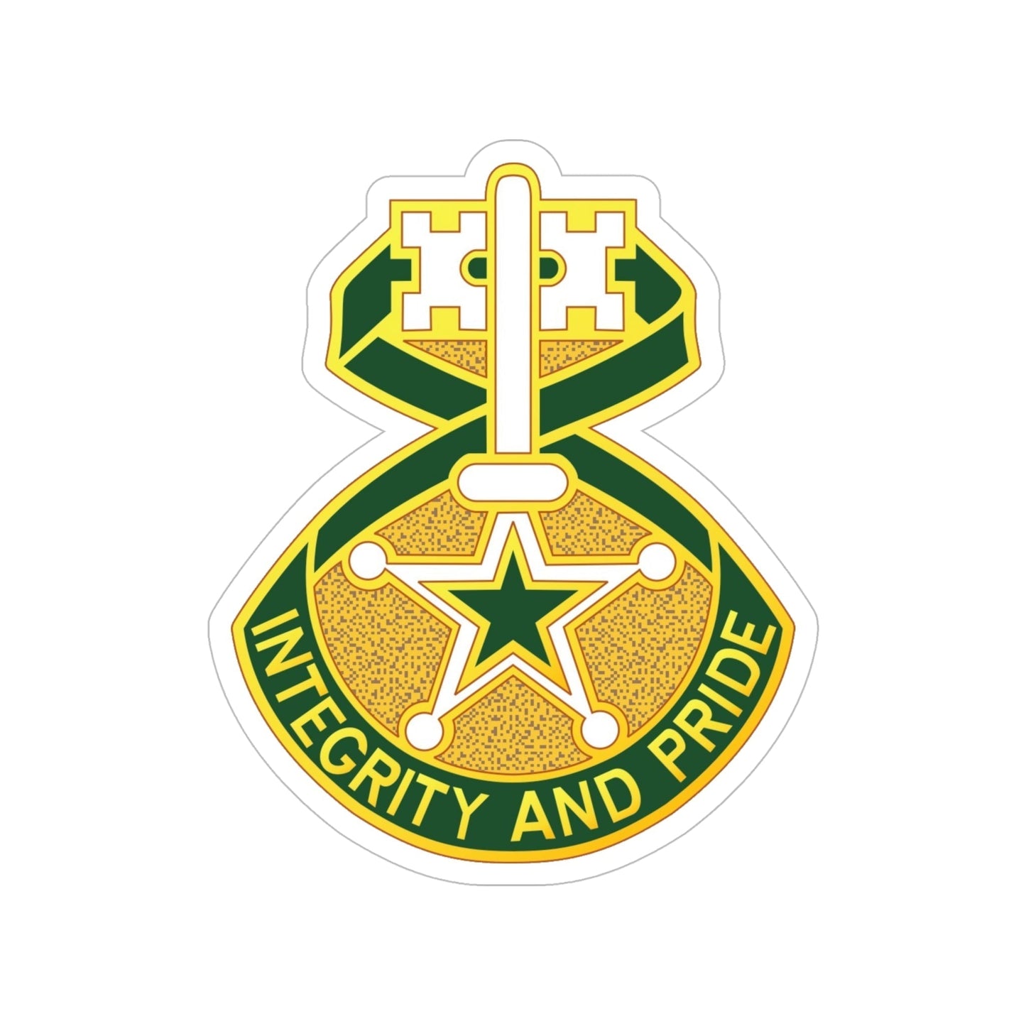 607 Military Police Battalion (U.S. Army) Transparent STICKER Die-Cut Vinyl Decal-6 Inch-The Sticker Space