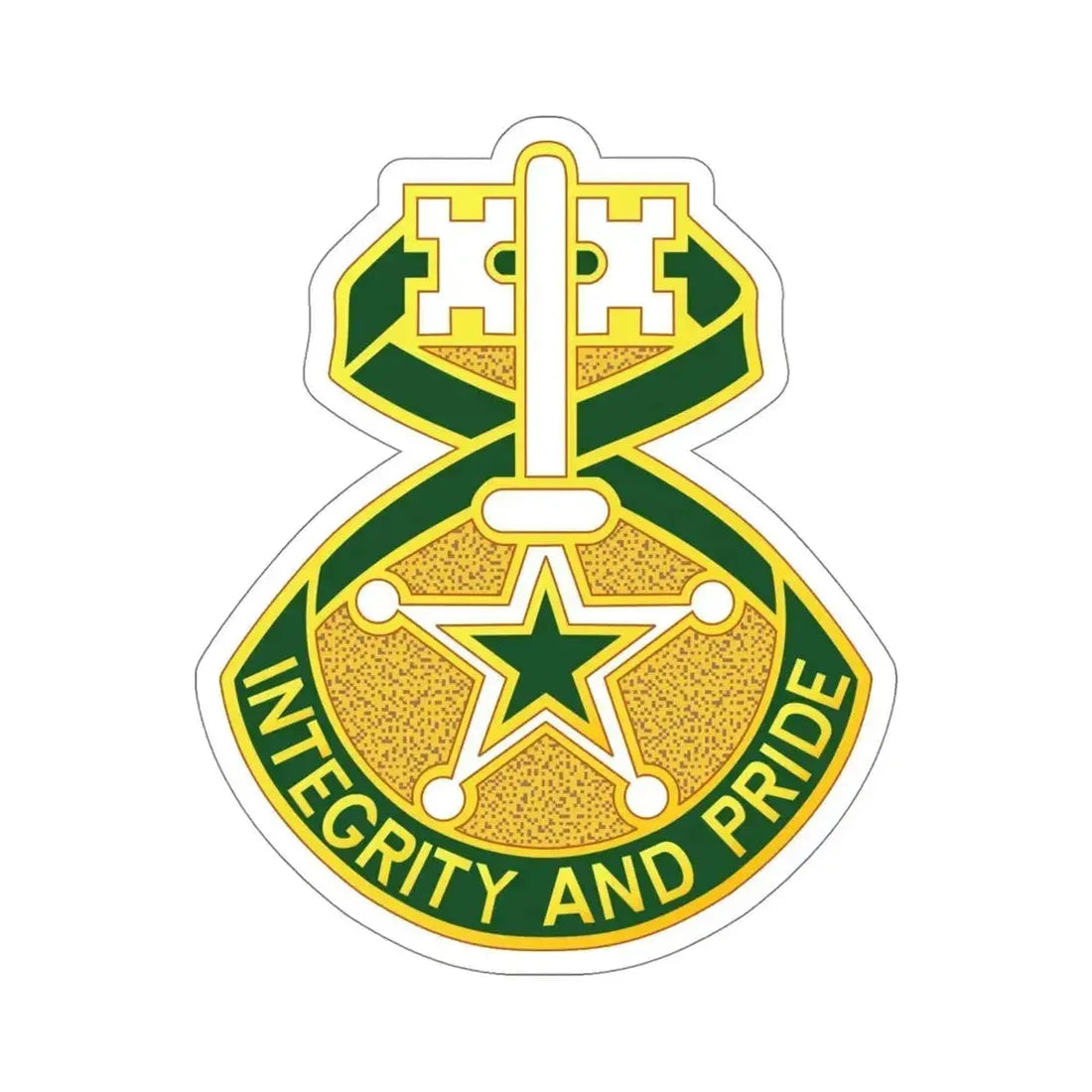 607 Military Police Battalion (U.S. Army) STICKER Vinyl Die-Cut Decal 5 Inch - The Sticker Space