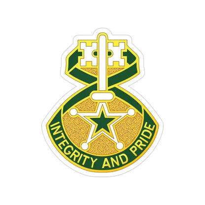 607 Military Police Battalion (U.S. Army) Transparent STICKER Die-Cut Vinyl Decal 5 Inch - The Sticker Space