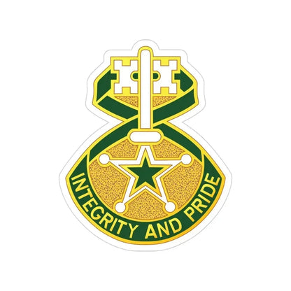 607 Military Police Battalion (U.S. Army) Transparent STICKER Die-Cut Vinyl Decal - The Sticker Space