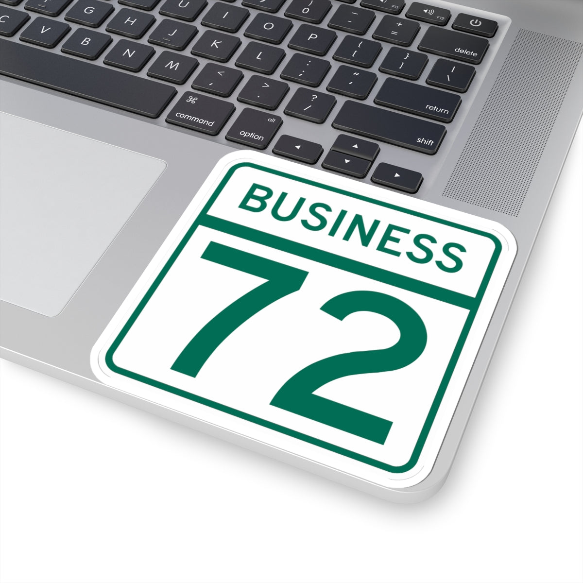 MD Route 72 Business (Maryland) (Road Sign) STICKER Vinyl Kiss-Cut Decal