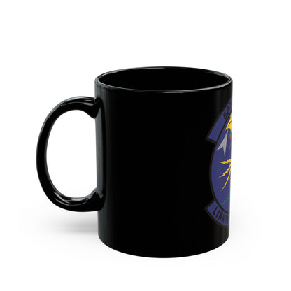 607th Air Communications Squadron (U.S. Air Force) Black Coffee Mug-The Sticker Space