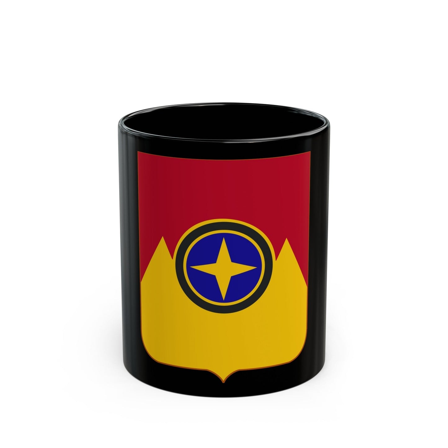 607th Armored Field Artillery Battalion v2 (U.S. Army) Black Coffee Mug-11oz-The Sticker Space