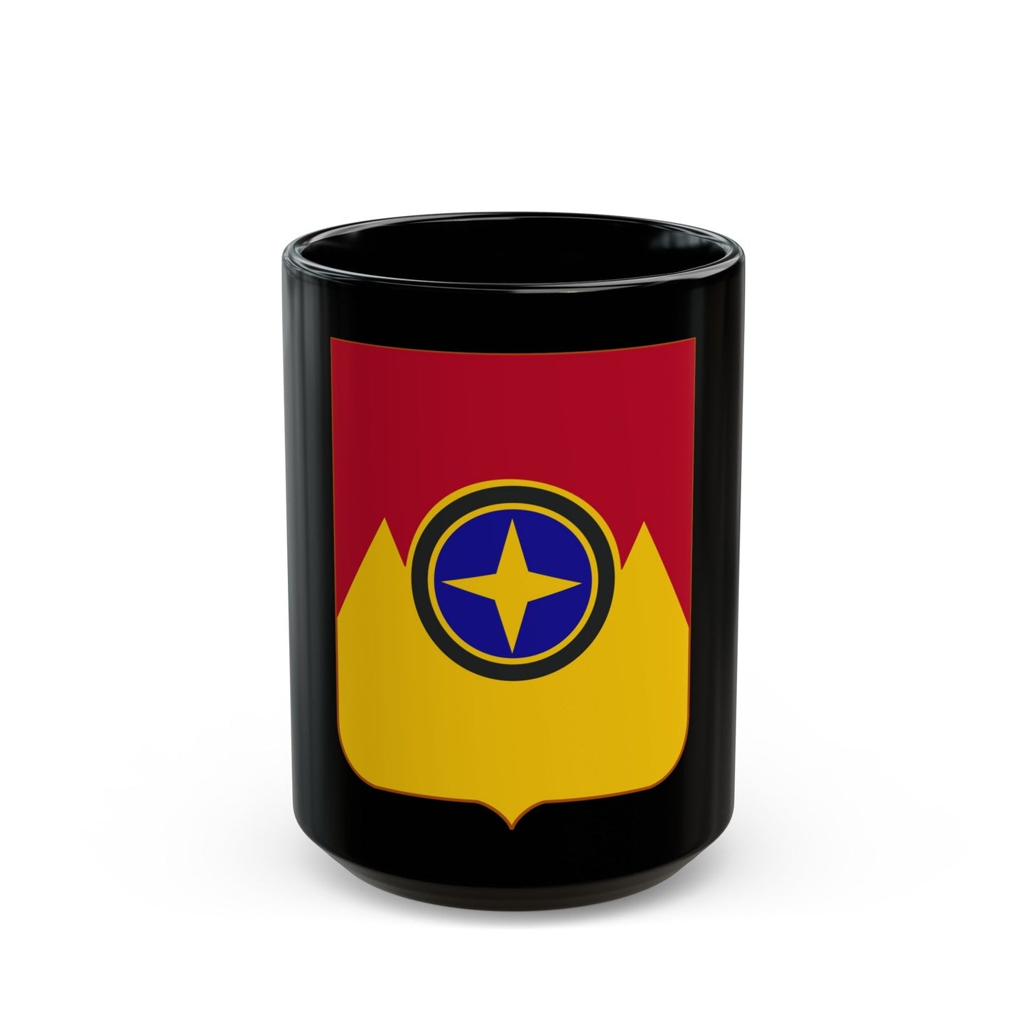 607th Armored Field Artillery Battalion v2 (U.S. Army) Black Coffee Mug-15oz-The Sticker Space