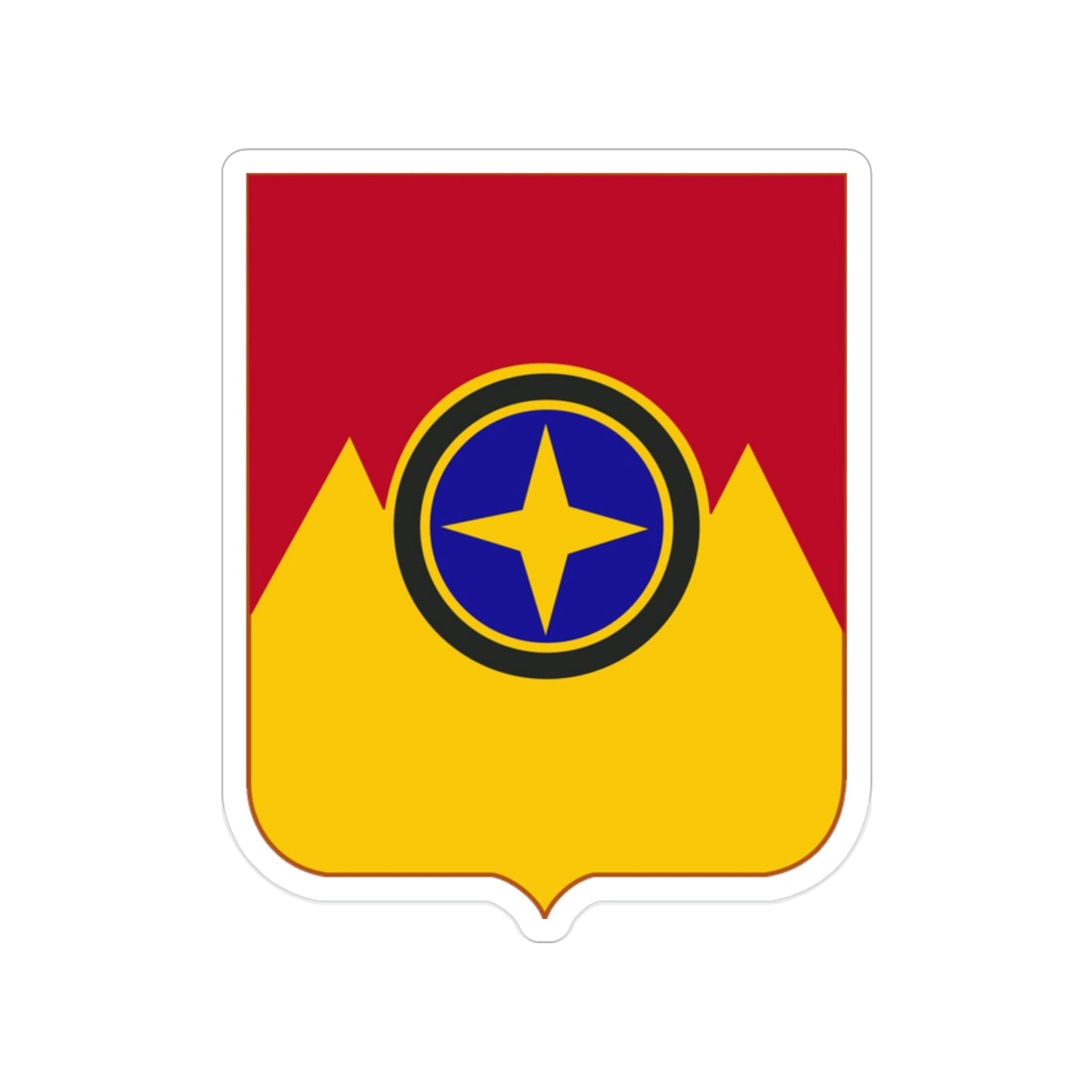 607th Armored Field Artillery Battalion v2 (U.S. Army) Transparent STICKER Die-Cut Vinyl Decal-2 Inch-The Sticker Space