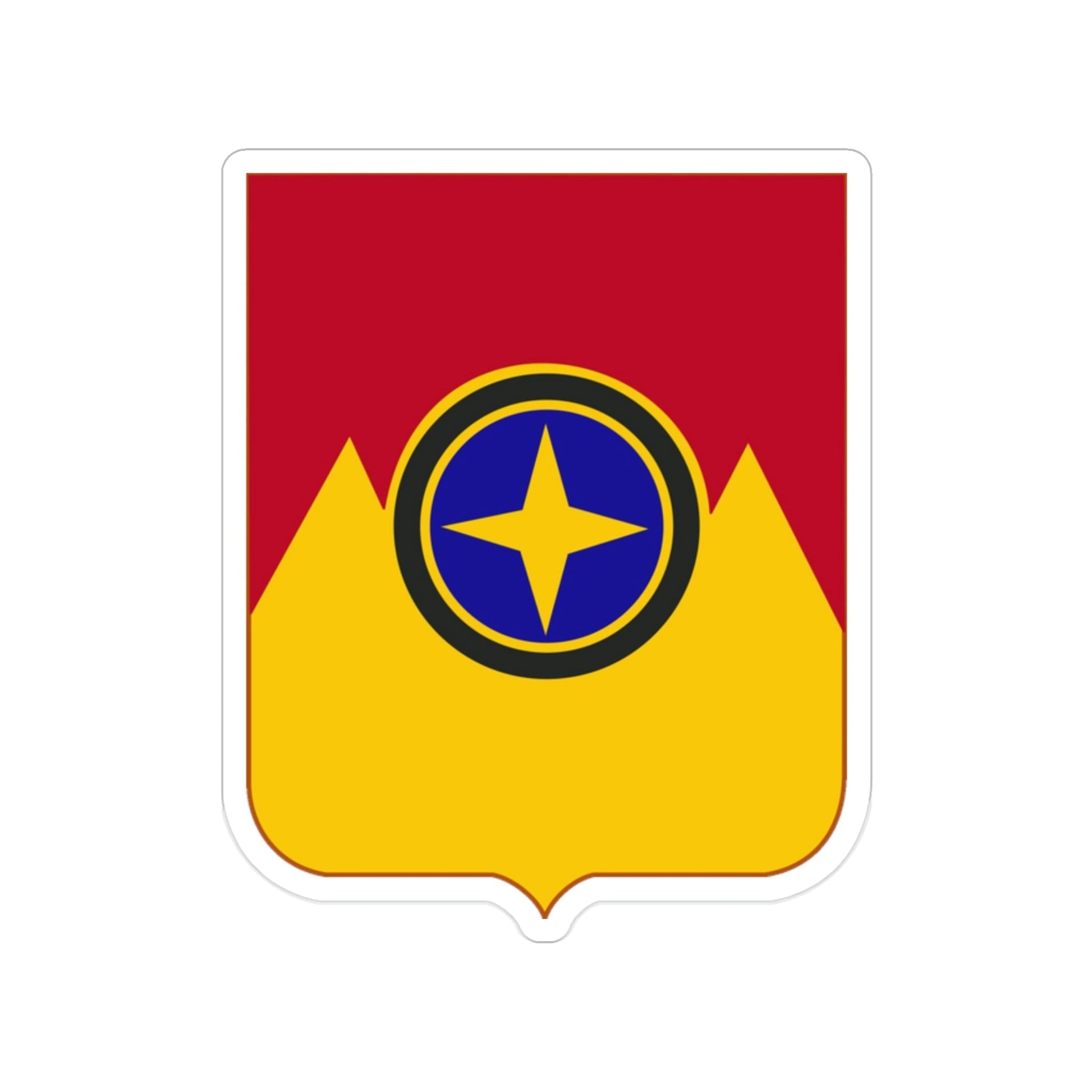 607th Armored Field Artillery Battalion v2 (U.S. Army) Transparent STICKER Die-Cut Vinyl Decal-2 Inch-The Sticker Space