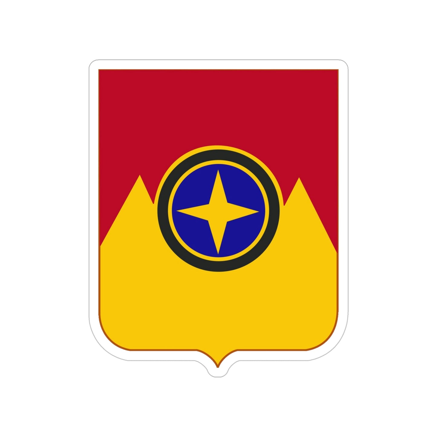 607th Armored Field Artillery Battalion v2 (U.S. Army) Transparent STICKER Die-Cut Vinyl Decal-5 Inch-The Sticker Space