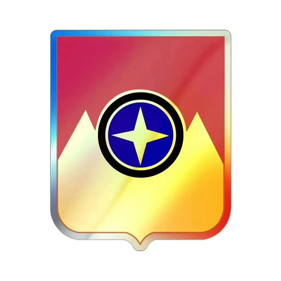 607th Armored Field Artillery Battalion v2 (U.S. Army) Holographic STICKER Die-Cut Vinyl Decal - The Sticker Space