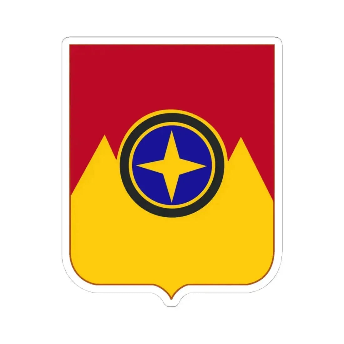 607th Armored Field Artillery Battalion v2 (U.S. Army) STICKER Vinyl Kiss-Cut Decal 4 Inch White - The Sticker Space