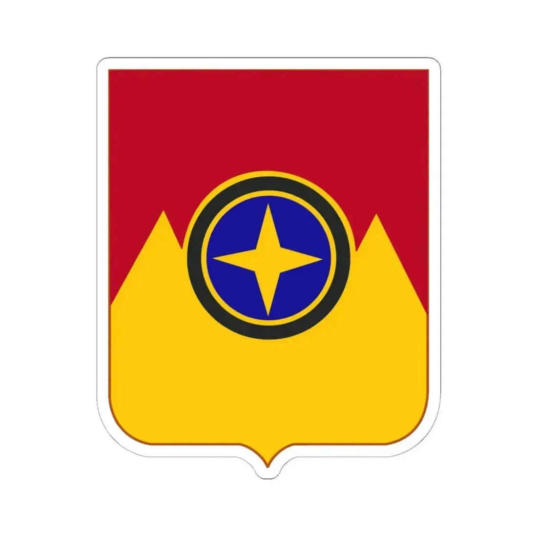 607th Armored Field Artillery Battalion v2 (U.S. Army) STICKER Vinyl Kiss-Cut Decal 6 Inch White - The Sticker Space