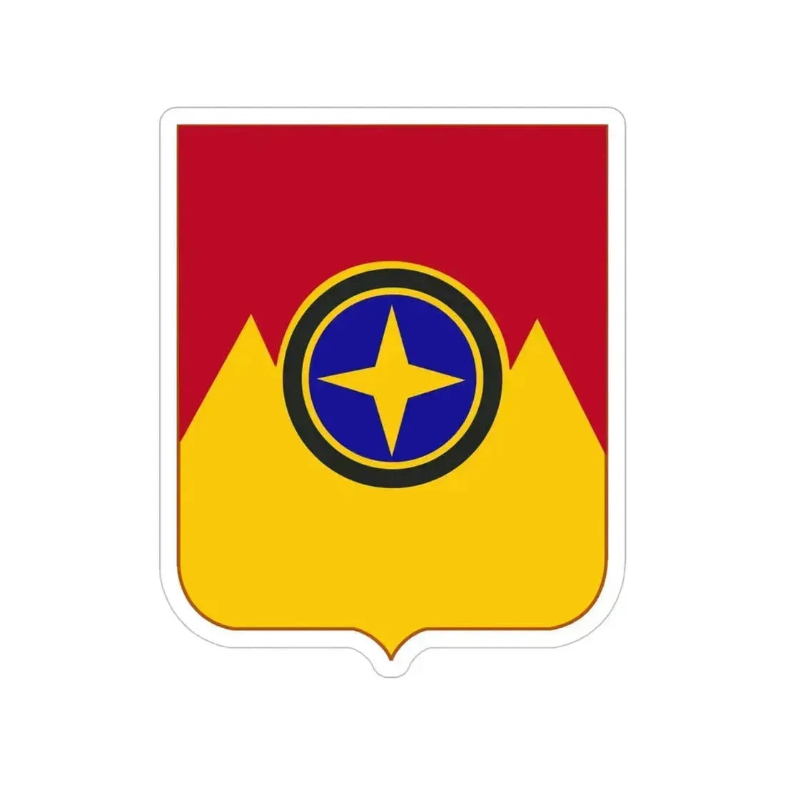 607th Armored Field Artillery Battalion v2 (U.S. Army) Transparent STICKER Die-Cut Vinyl Decal 5 Inch - The Sticker Space