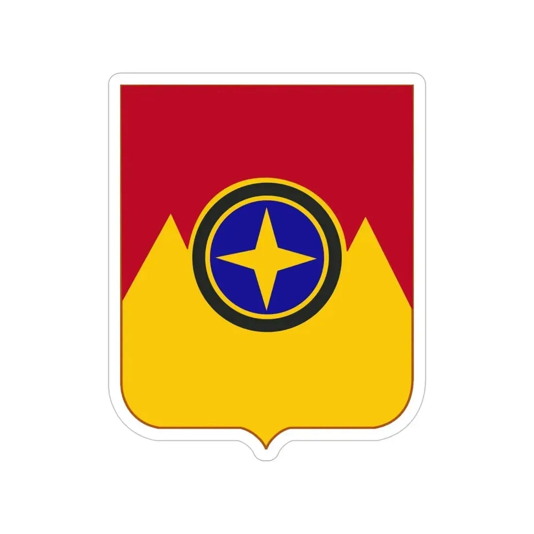 607th Armored Field Artillery Battalion v2 (U.S. Army) Transparent STICKER Die-Cut Vinyl Decal - The Sticker Space