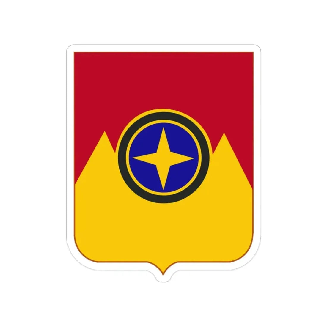 607th Armored Field Artillery Battalion v2 (U.S. Army) Transparent STICKER Die-Cut Vinyl Decal - The Sticker Space
