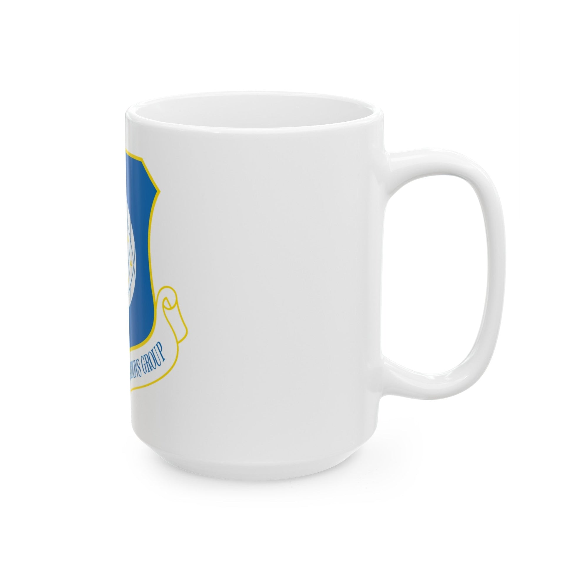 607th ASOGR (U.S. Air Force) White Coffee Mug-The Sticker Space