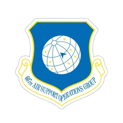 607th ASOGR (U.S. Air Force) STICKER Vinyl Die-Cut Decal 4 Inch - The Sticker Space