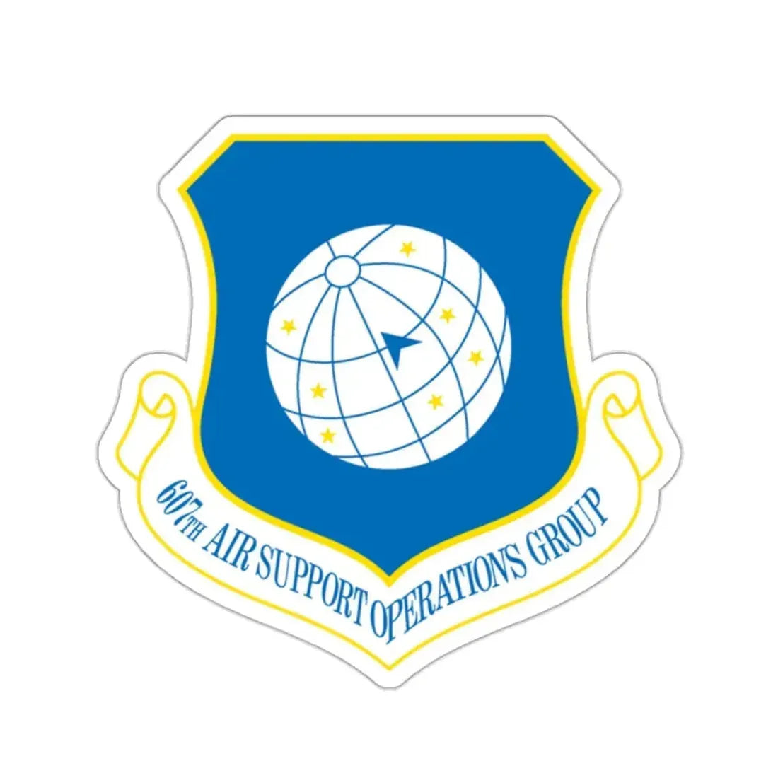 607th ASOGR (U.S. Air Force) STICKER Vinyl Kiss-Cut Decal - The Sticker Space