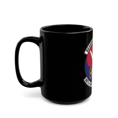 607th Support Squadron (U.S. Air Force) Black Coffee Mug-The Sticker Space