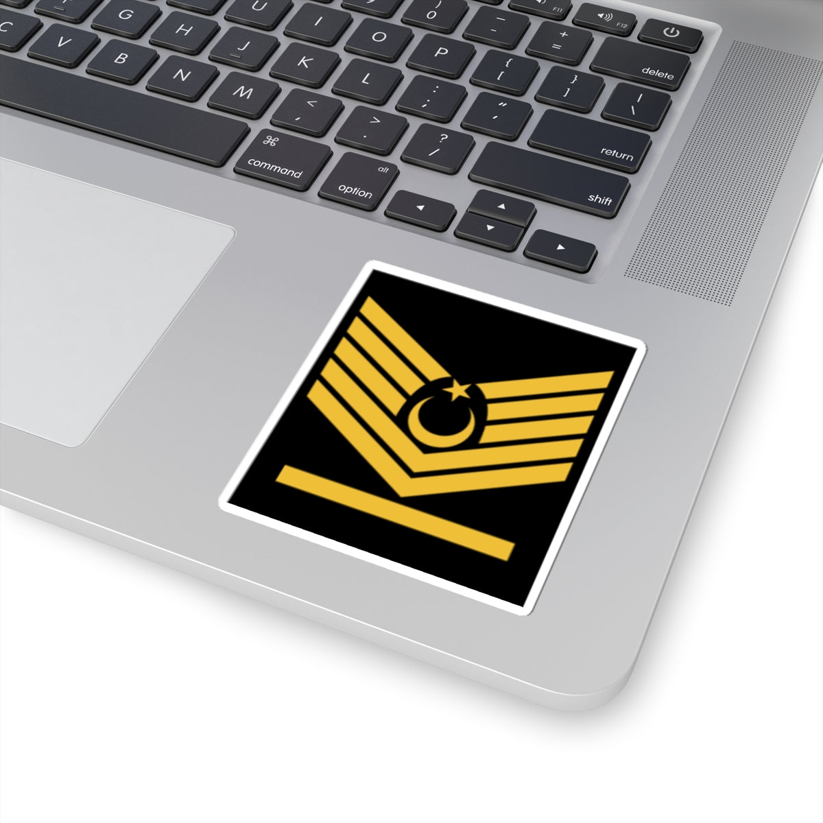 Başçavuş rütbe (Turkey) (Military Rank) STICKER Vinyl Kiss-Cut Decal